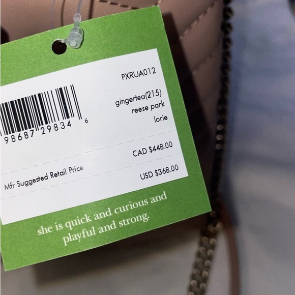*NWT* Kate Spade gingertea Reese Park Lorie purse - Picture 8 of 11